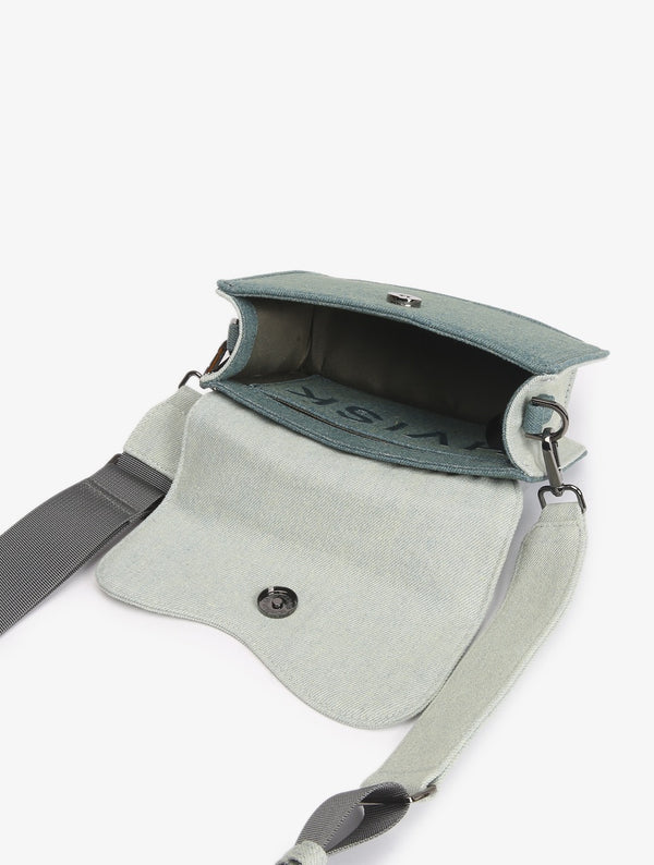 hvisk CRANE DENIM - Teal Tones