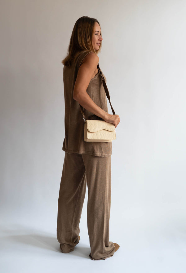 Hvisk CRANE RAFFIA STRUCTURE - Raffia Sand