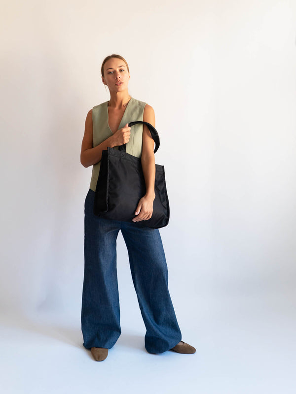 Hvisk CRUISE MATTE TWILL - Black