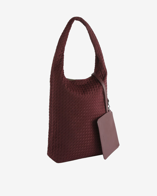Hvisk HOBO BRAIDED NEOPRENE - Midnight Plum