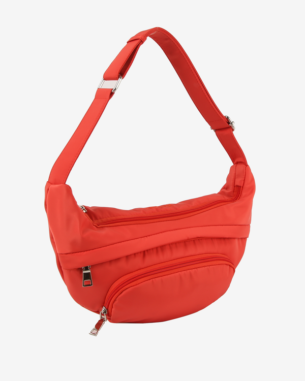 Hvisk JADE MATTE TWILL - Red Coral