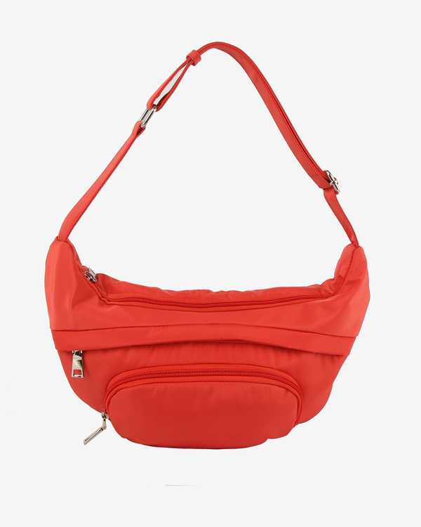 hvisk JADE MATTE TWILL - Red Coral