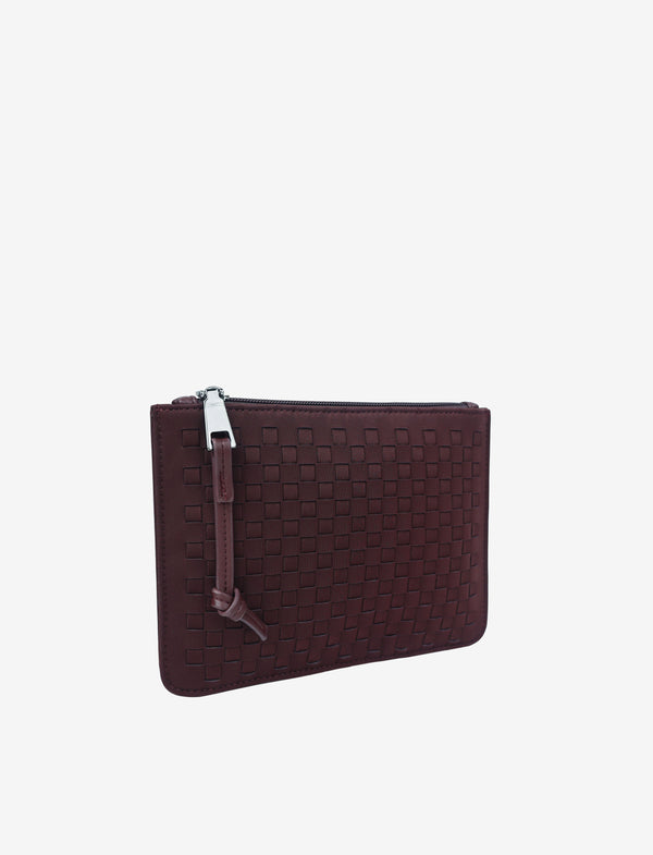 Hvisk KIT SMALL BRAIDED NEOPRENE - Midnight Plum