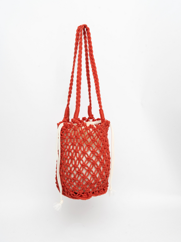 Hvisk LOLLY TOTE - Red Coral