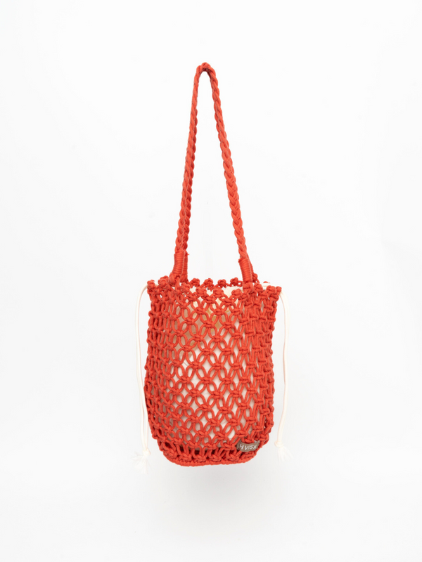 Hvisk LOLLY TOTE - Red Coral