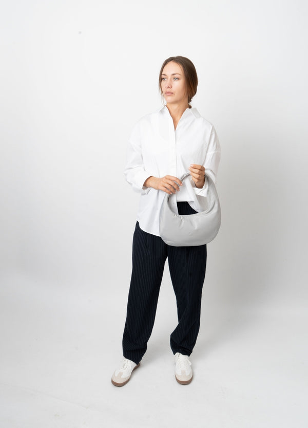 Hvisk MIST MATTE TWILL - Grey Aura