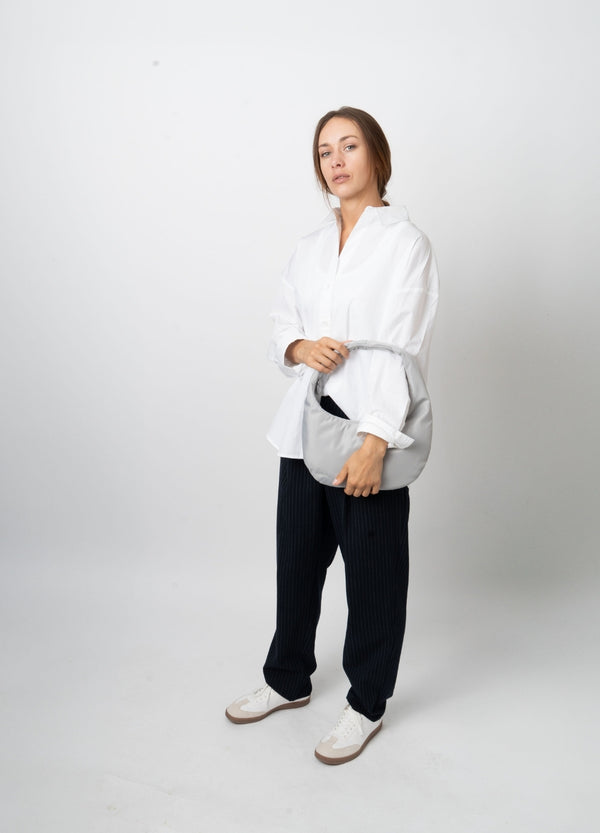 Hvisk MIST MATTE TWILL - Grey Aura