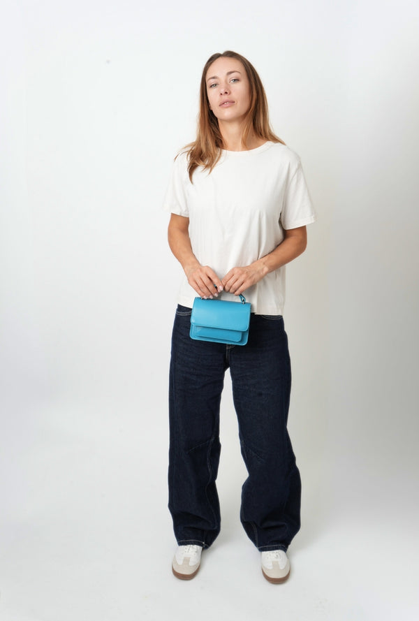 Hvisk RENEI SOFT STRUCTURE - Teal Blue