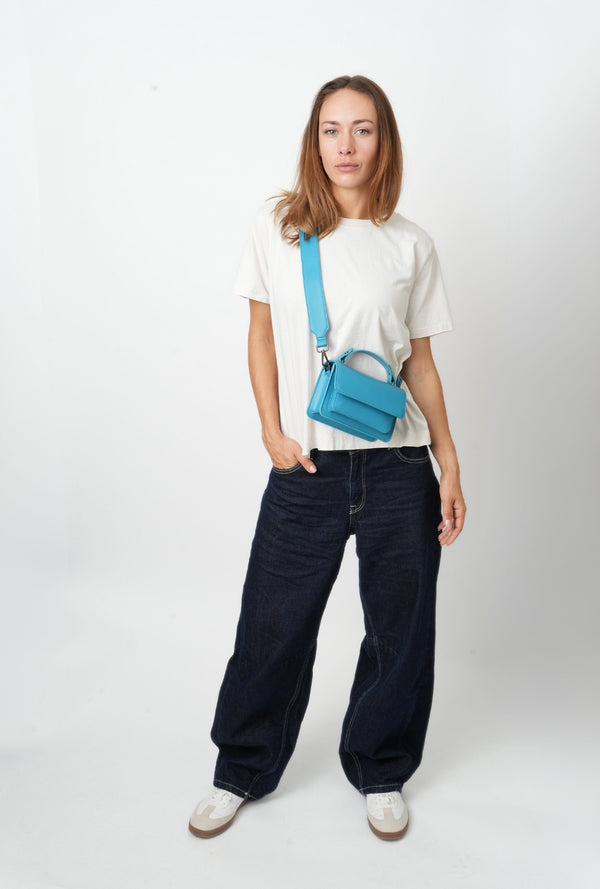 Hvisk RENEI SOFT STRUCTURE - Teal Blue