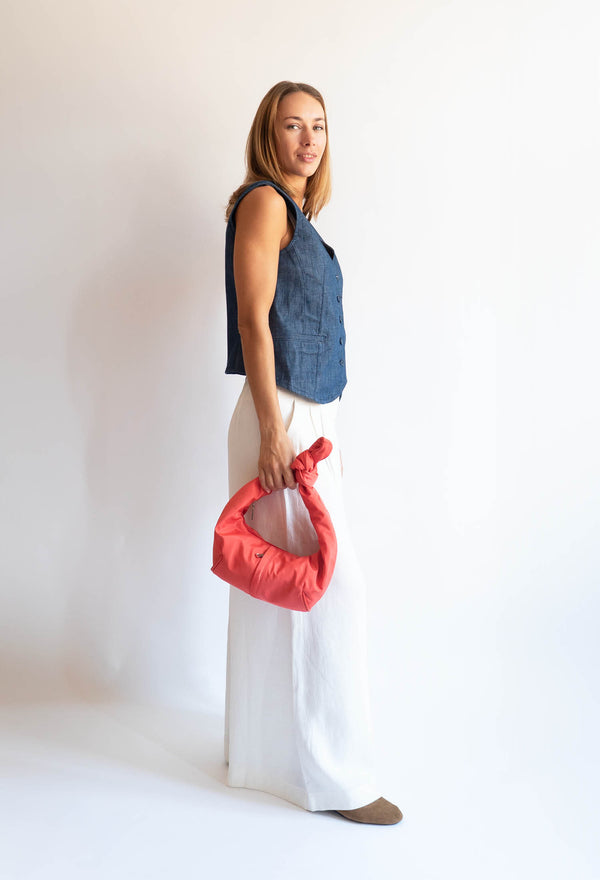 Hvisk RUSH MATTE TWILL - Red Coral