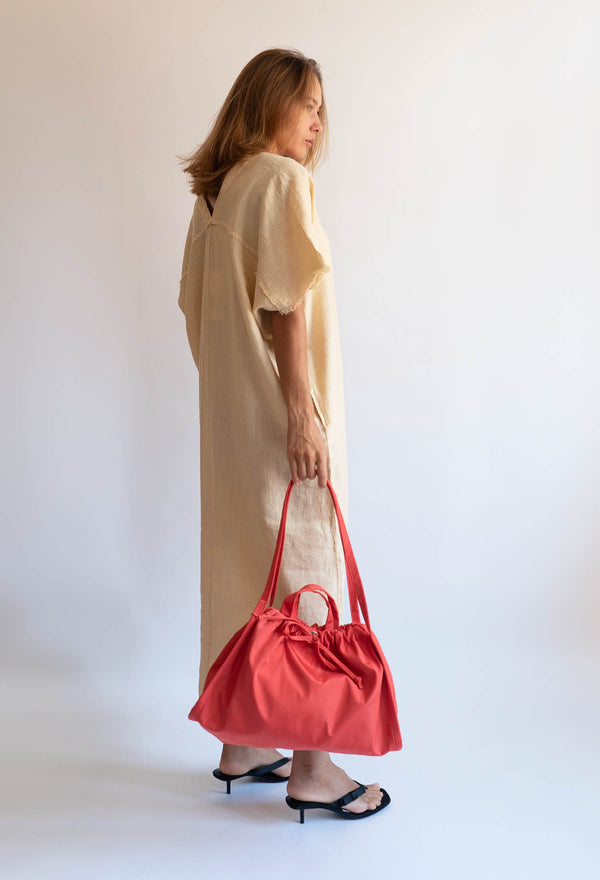 Hvisk SAGE MEDIUM MATTE TWILL - Red Coral