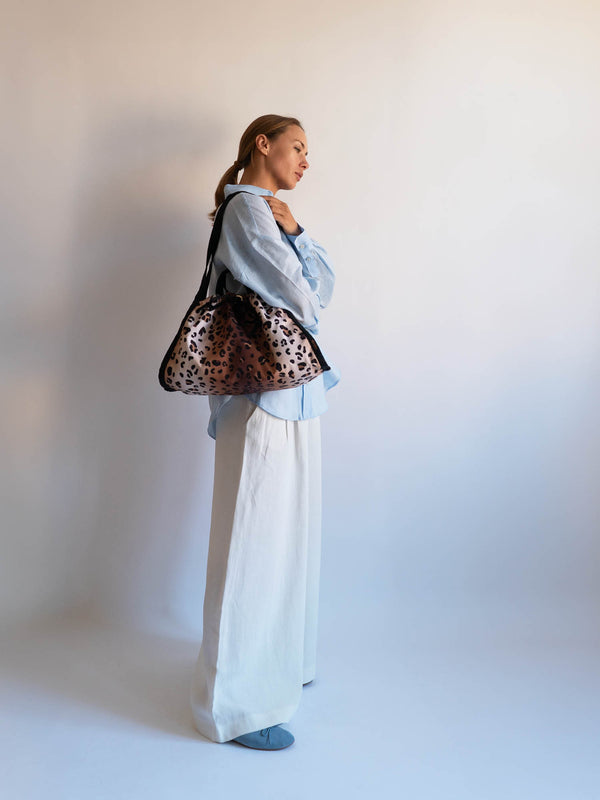 Hvisk SAGE MEDIUM TWILL PRINT - Leopard