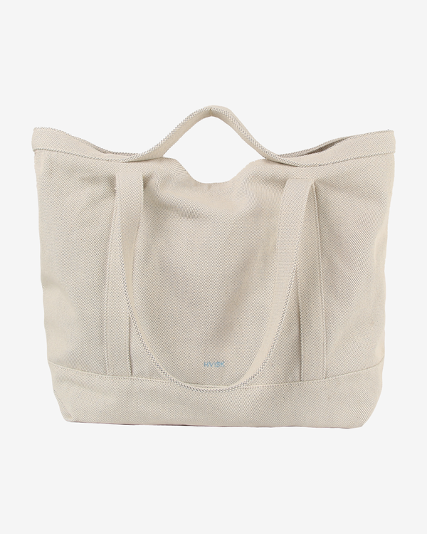 Hvisk TOTE CANVAS - White Waves
