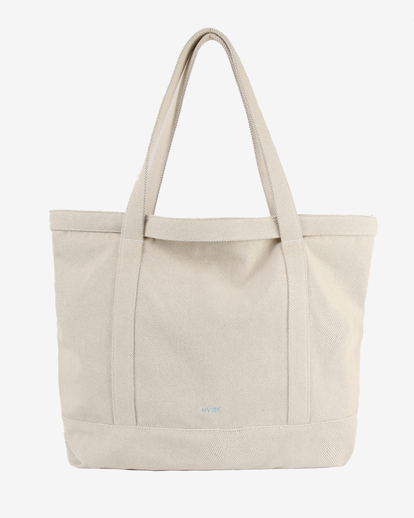 hvisk TOTE CANVAS - White Waves