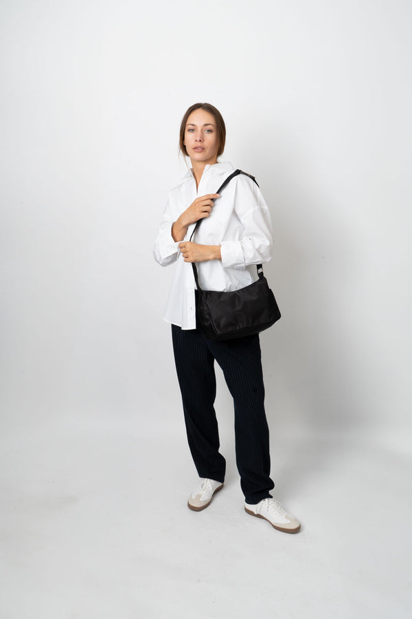 Hvisk TRACY MATTE TWILL - Black