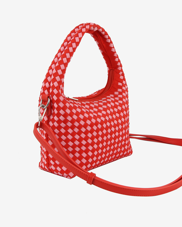 Hvisk TWIST BRAIDED NEOPRENE - Red Coral