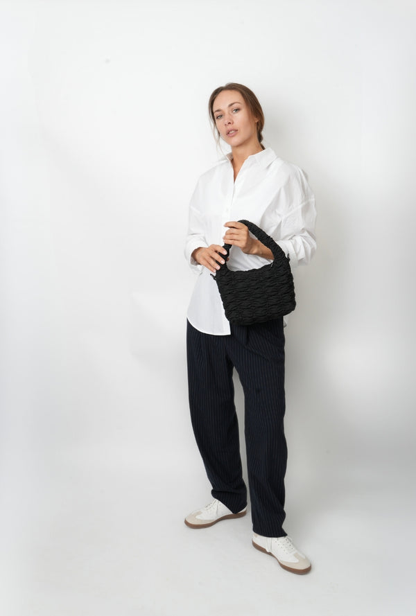 Hvisk TWIST TWILL QUILT - Black