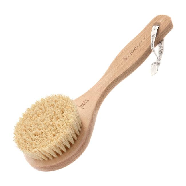 hydréa london Classic Vegan Dry Body Brush Cactus Bristle FSC® Certified Beechwood