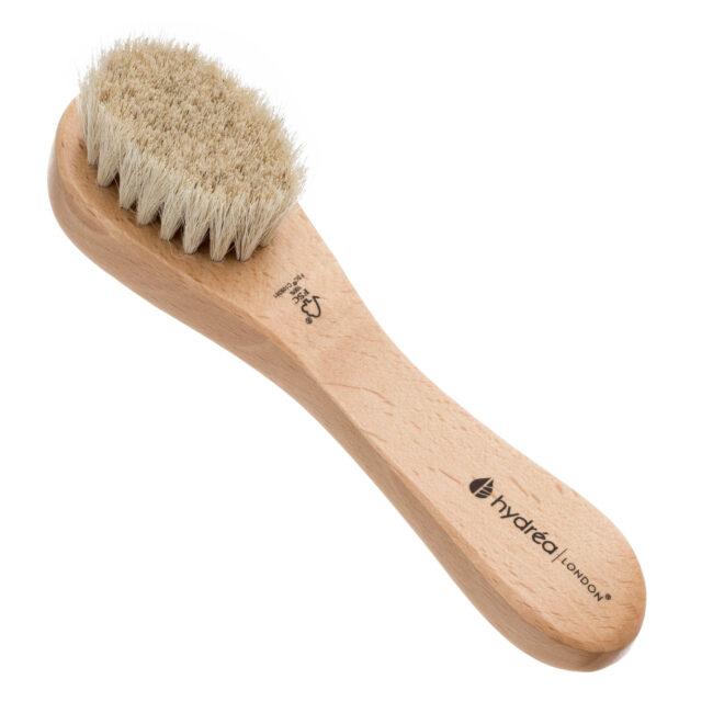 hydréa london Eco-Friendly Facial Brush – FSC® Certified Beechwood & Natural Bristle for Radiant Skin