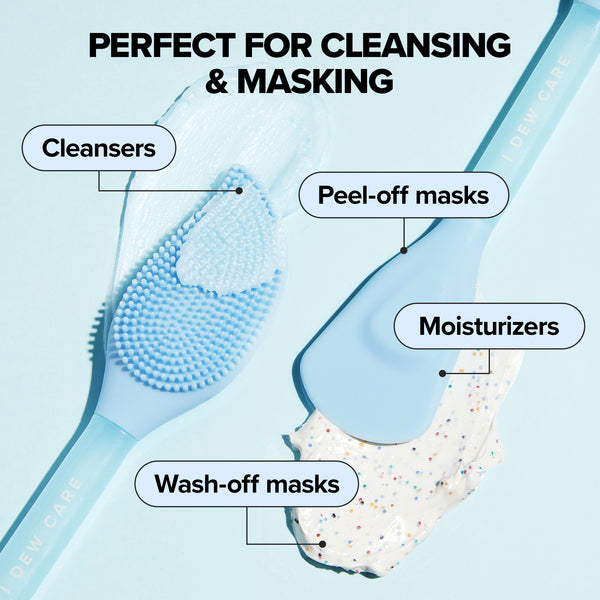 i Dew Care 2-in-1 Silicone Mask Brush