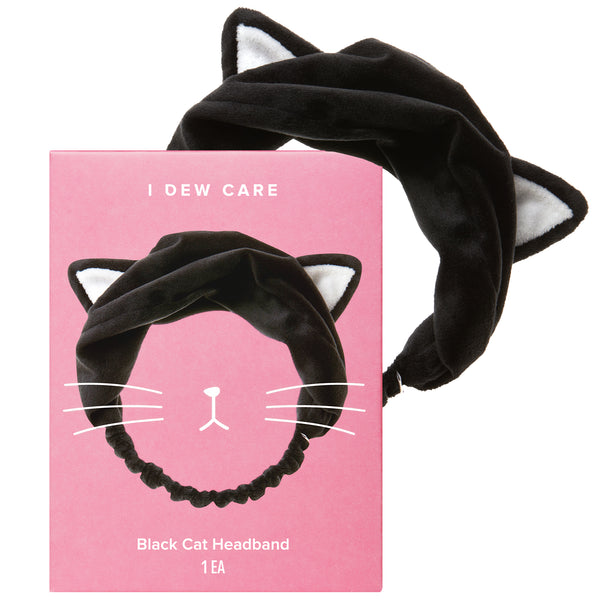 i dew care Black Cat Headband