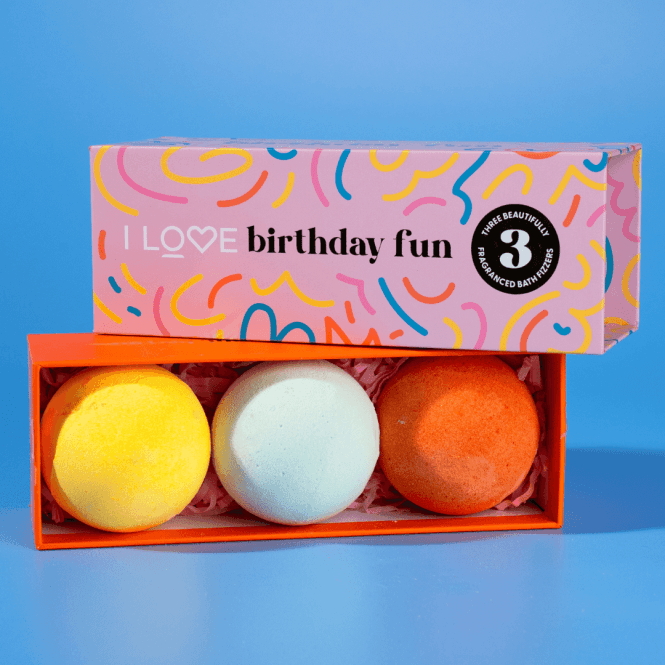 I Love Cosmetics Birthday Fun Fizzers