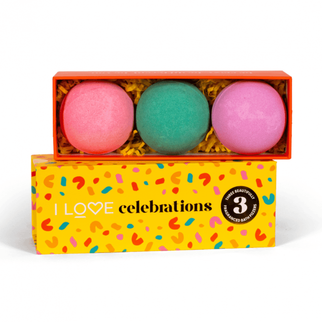 i love cosmetics Celebrations Bath Fizzers