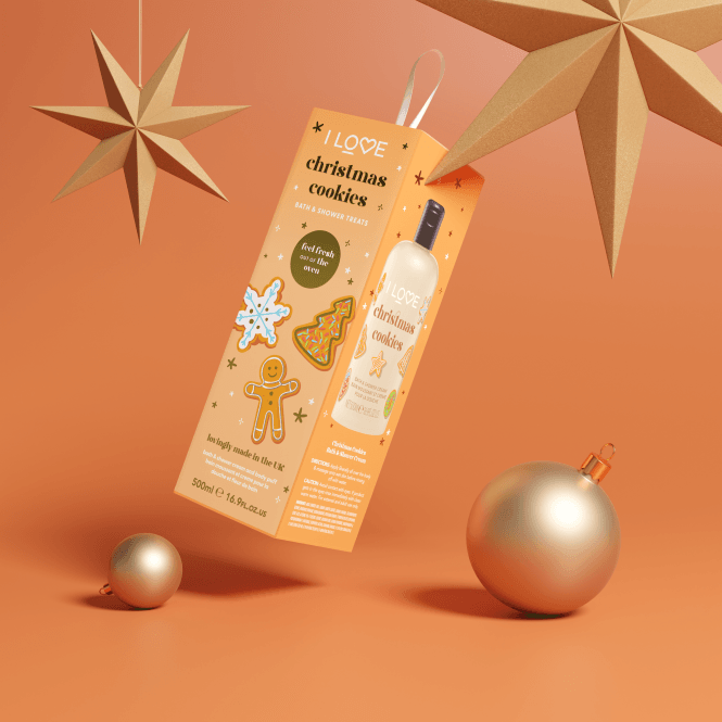 I Love Cosmetics Christmas Cookie