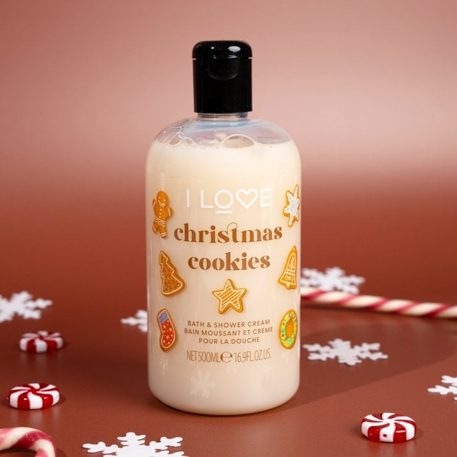 I Love Cosmetics Christmas Cookie