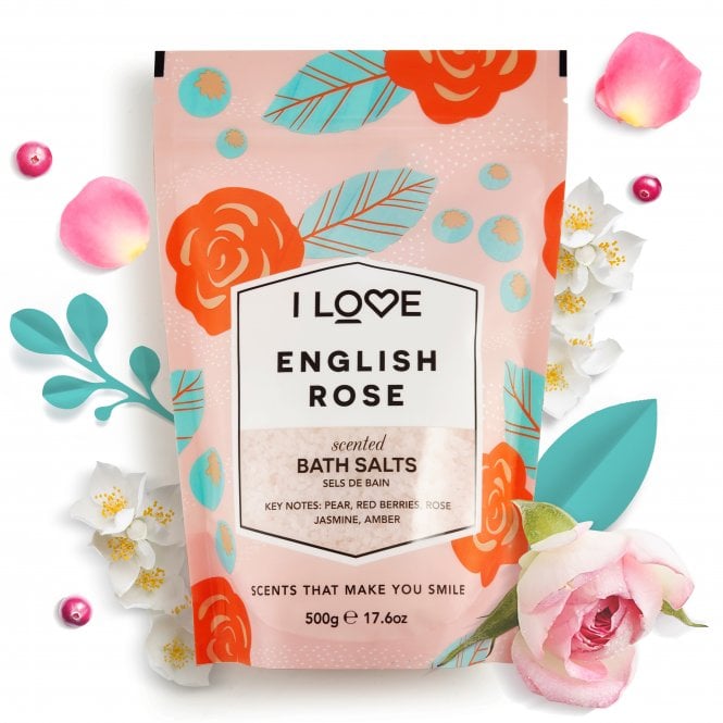 I Love Cosmetics English Rose Bath Salts