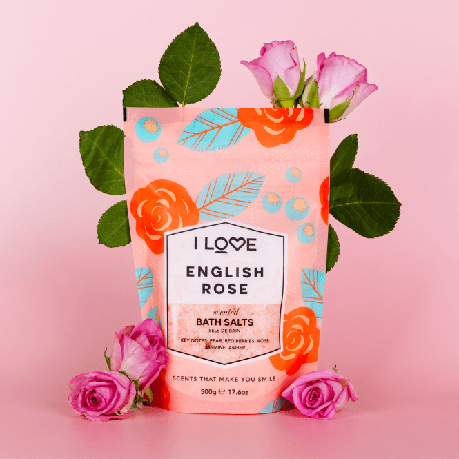 I Love Cosmetics English Rose Bath Salts