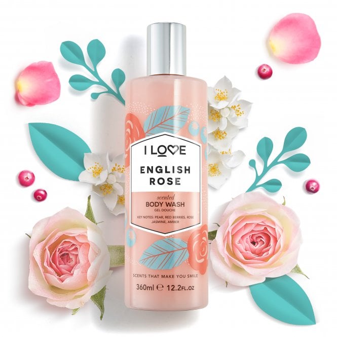 I Love Cosmetics English Rose Body Wash