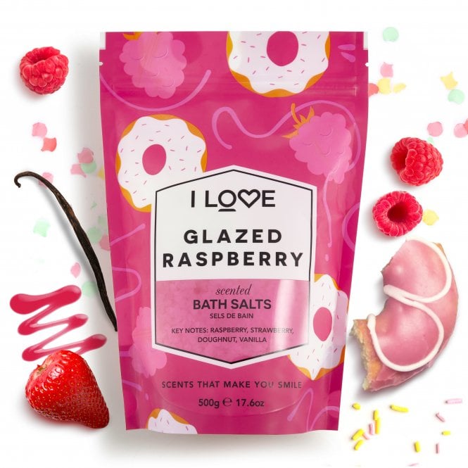 I Love Cosmetics Glazed Raspberry Bath Salts