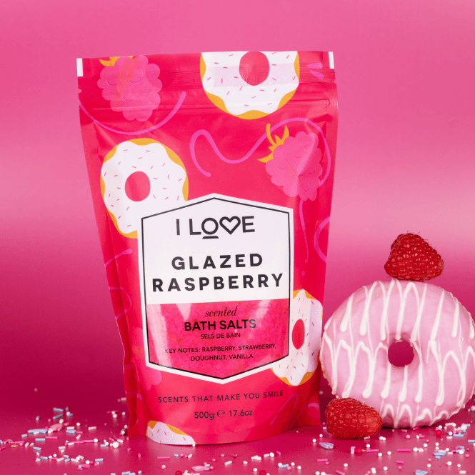 I Love Cosmetics Glazed Raspberry Bath Salts
