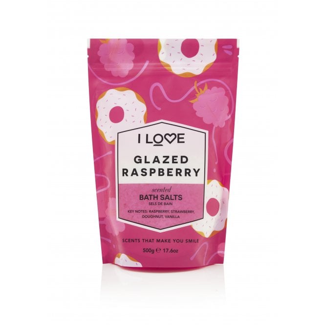 i love cosmetics Glazed Raspberry Bath Salts