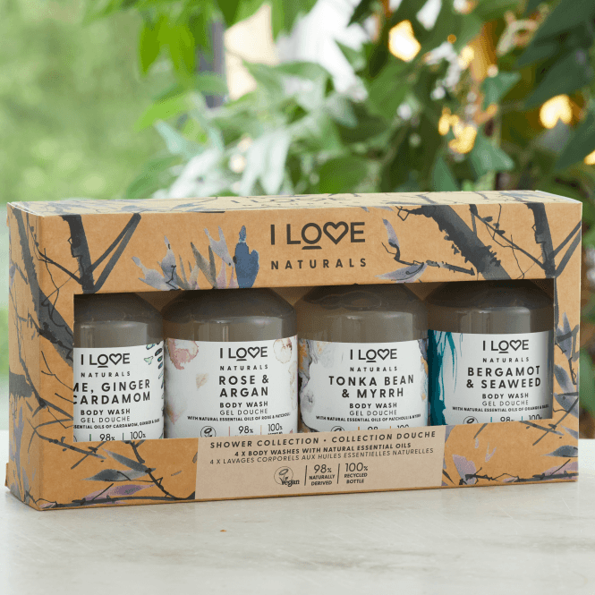 I Love Cosmetics I LOVE Naturals Shower Collection