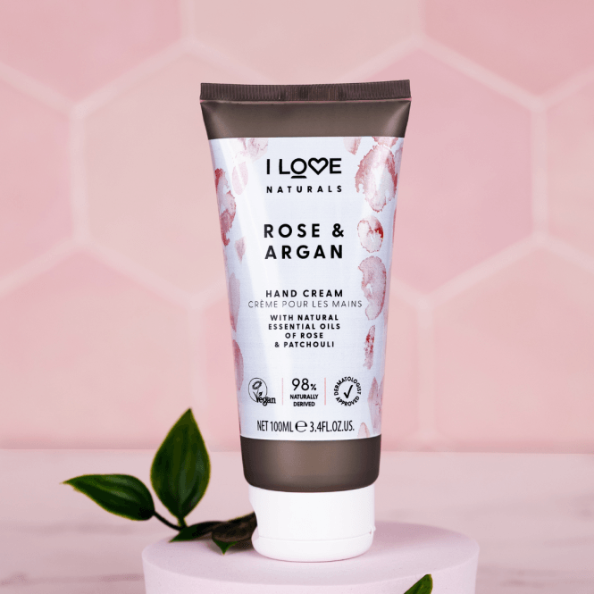 I Love Cosmetics Naturals Hand Cream Rose & Argan