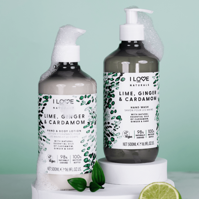 I Love Cosmetics I Love Hand Care Duo Lime Ginger & Cardamom