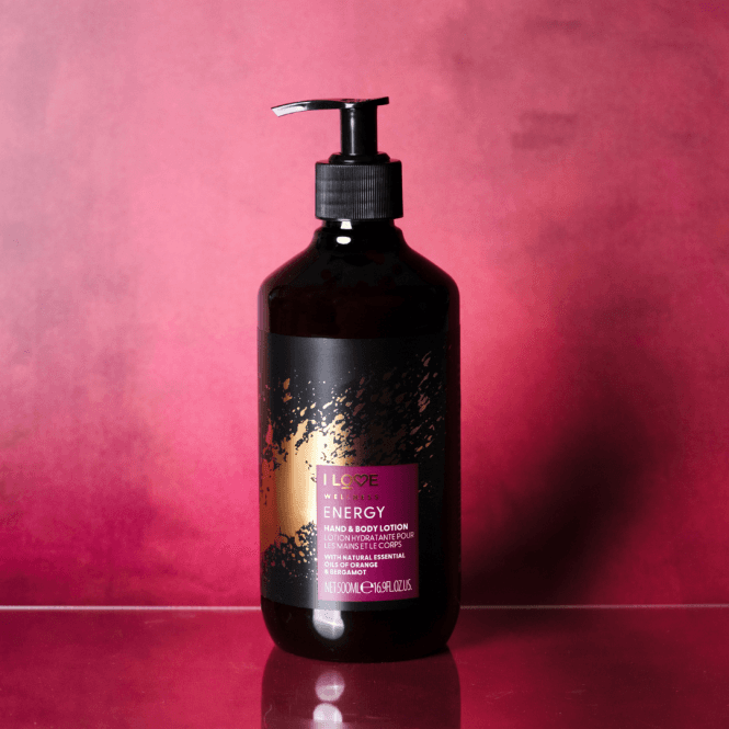 I Love Cosmetics I LOVE Wellness Hand & Body Lotion Energy