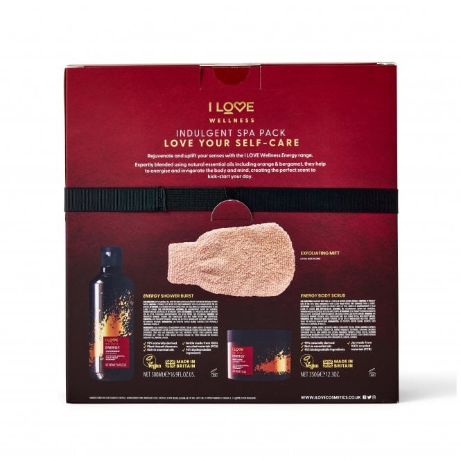 I Love Cosmetics I Love Wellness Indulgent Spa Pack Energy
