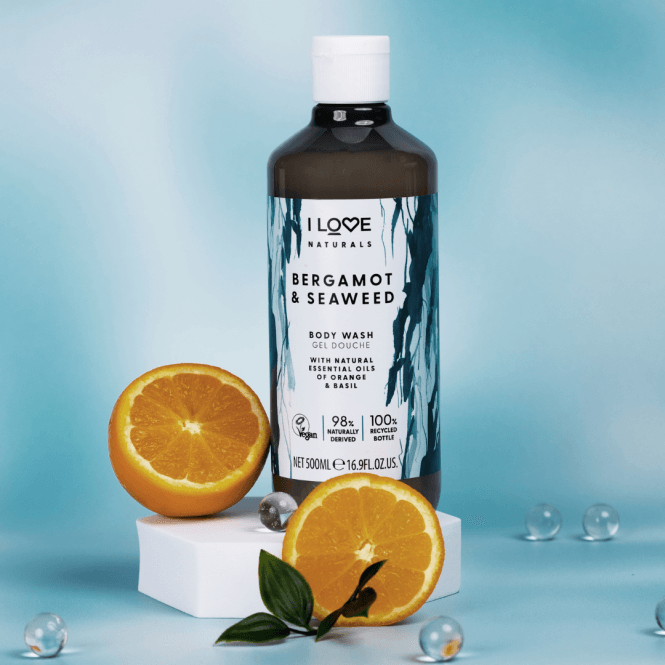 I Love Cosmetics Naturals Body Wash Bergamot & Seaweed
