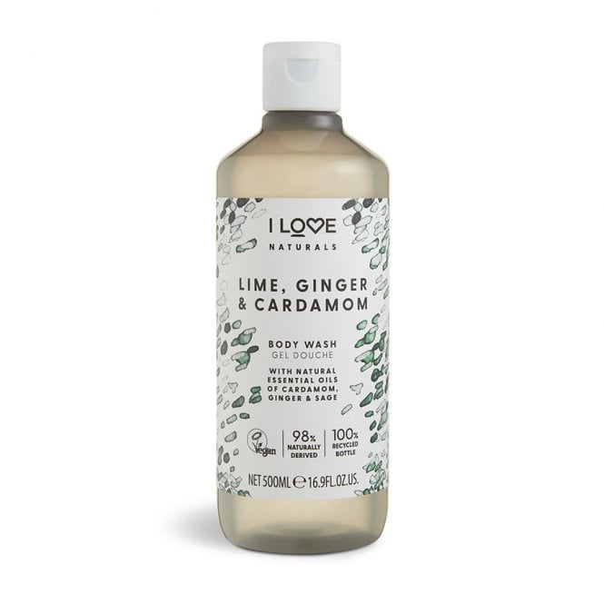 i love cosmetics Naturals Body Wash Lime Ginger & Cardamom