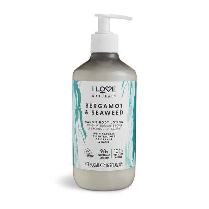 i love cosmetics Naturals Hand & Body Lotion Bergamot & Seaweed