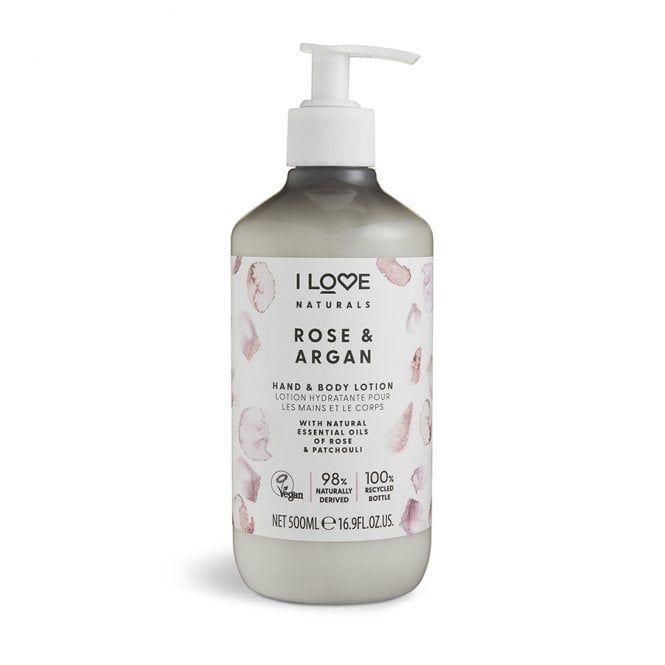 i love cosmetics Naturals Hand & Body Lotion Rose & Argan