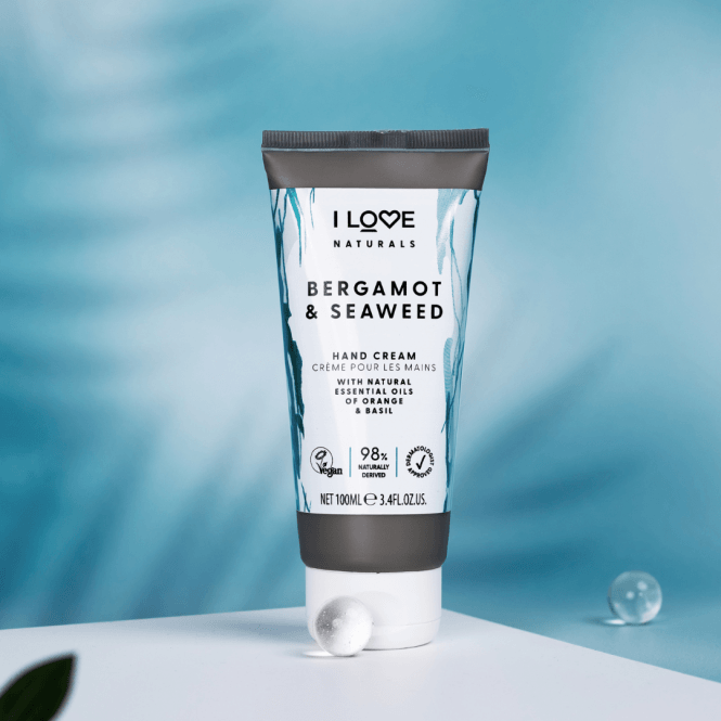 I Love Cosmetics Naturals Hand Cream Bergamot & Seaweed