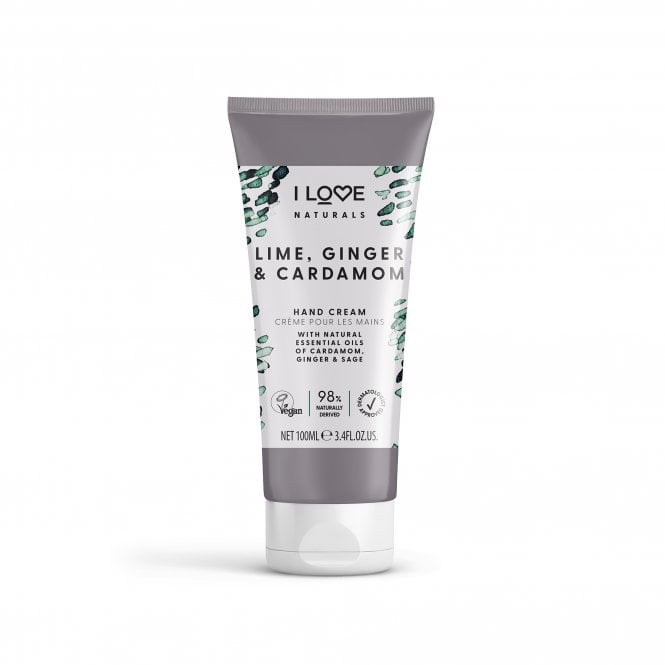 i love cosmetics Naturals Hand Cream Lime Ginger & Cardamom