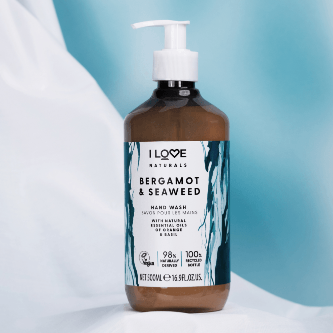 I Love Cosmetics Naturals Hand Wash Bergamot & Seaweed