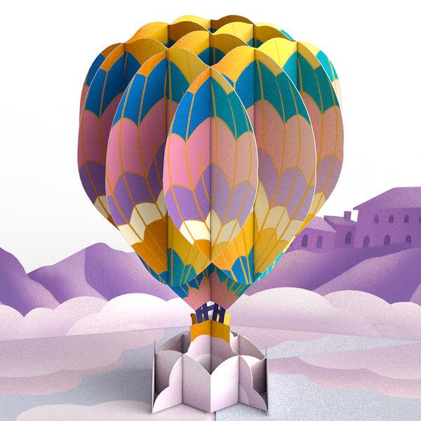I Love Pop Adventure Awaits Hot Air Balloon Graduation Pop-Up Card And Sentiment Set