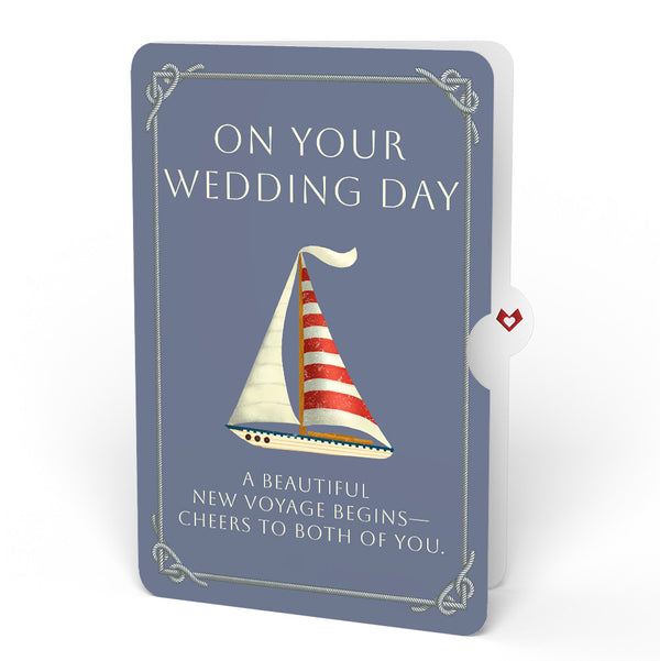 I Love Pop 'Ahoy There' Wedding Plushpop Card And Sentiment Set