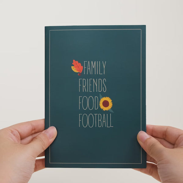 I Love Pop All The Good Stuff Thanksgiving Pop-Up Card